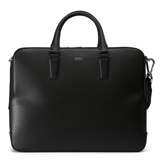 Boss Luminary Aktentasche Leder 38 cm Laptopfach