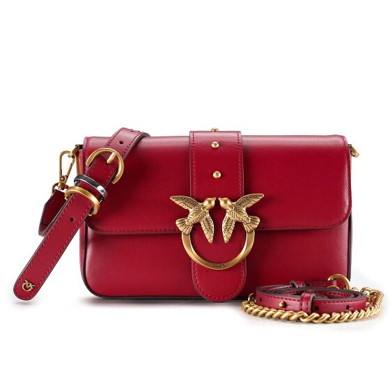 PINKO Love One Umhängetasche Leder 22 cm