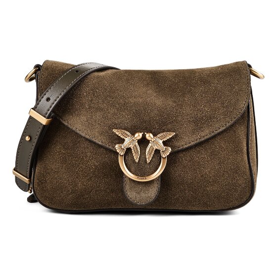 PINKO Love Satchel Mini Umhängetasche Leder 20 cm