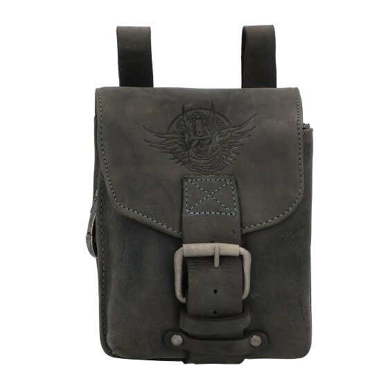 Greenburry Vintage Gürteltasche Leder 15 cm