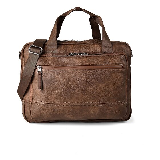 camel active Traces Aktentasche Leder 39 cm Laptopfach