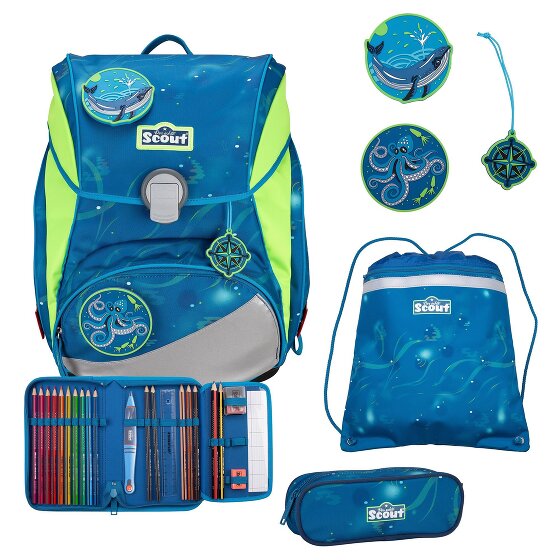 Scout Alpha Schulranzen-Set 5-teilig
