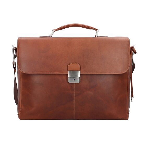 Esquire Dallas Aktentasche Leder 40 cm Laptopfach