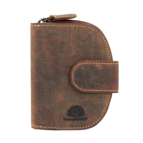 Greenburry Vintage Geldbörse Leder 9 cm