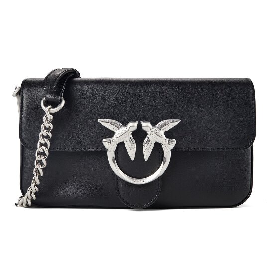 PINKO Love One Umhängetasche Leder 21 cm
