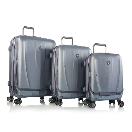 Heys Vantage 4 Rollen Kofferset 3-teilig mit Dehnfalte