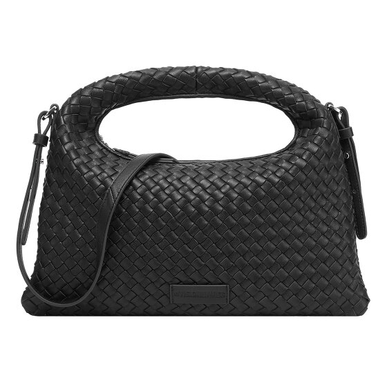 LES VISIONNAIRES Sadie Weave Schultertasche Leder 37 cm