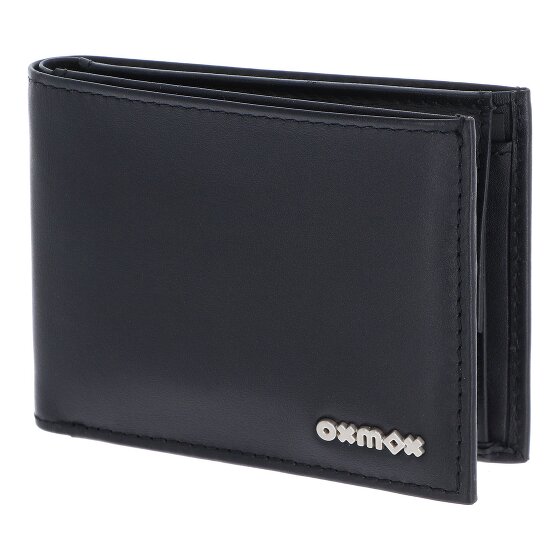 oxmox Leather Geldbörse RFID Schutz Leder 11 cm