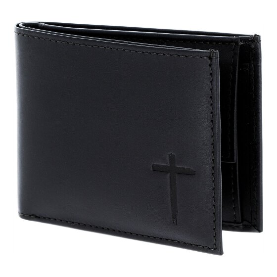 oxmox Leather Geldbörse RFID Schutz Leder 11 cm