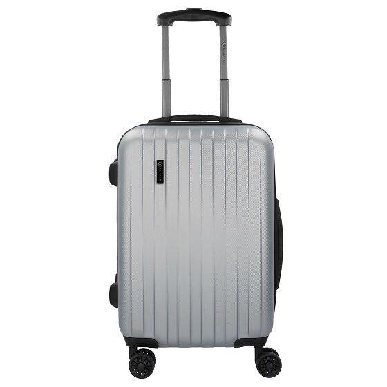 Bugatti Lima 2.0 4-Rollen Kabinentrolley 55 cm mit Doppelrollen