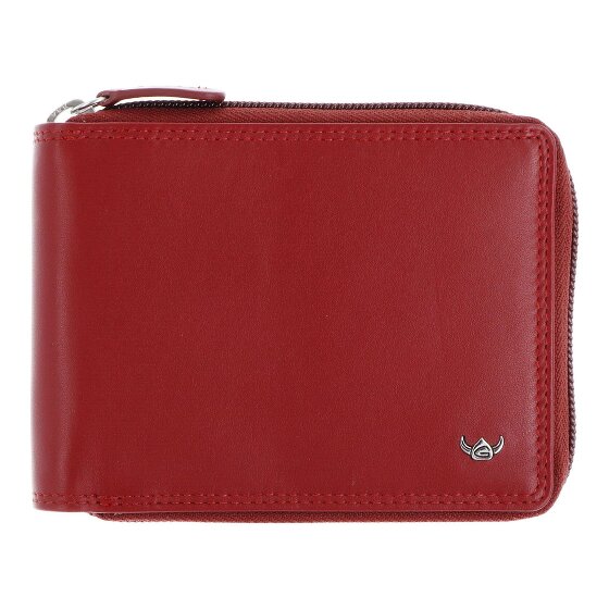 Golden Head Polo Geldbörse RFID Schutz Leder 12.5 cm