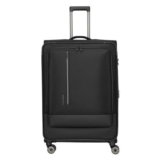 Travelite Crosslite 4 Rollen Trolley XL 81 cm mit Dehnfalte