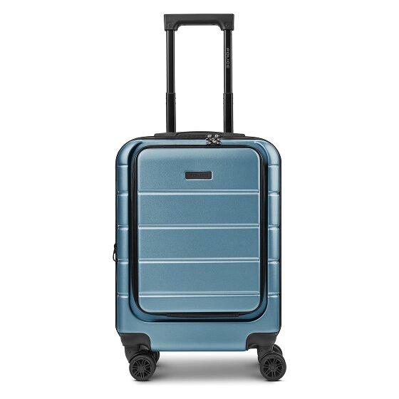 Police Dublin 4 Rollen Kabinentrolley S 54 cm Laptopfach mit Dehnfalte