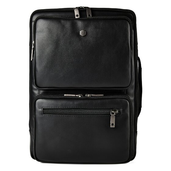 Jekyll & Hide Business-Rucksack RFID Schutz Leder 43 cm Laptopfach