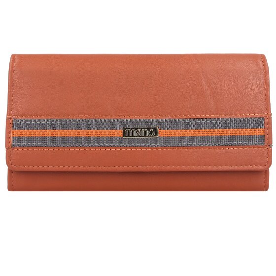 mano Don Leonardo Geldbörse RFID Leder 18 cm