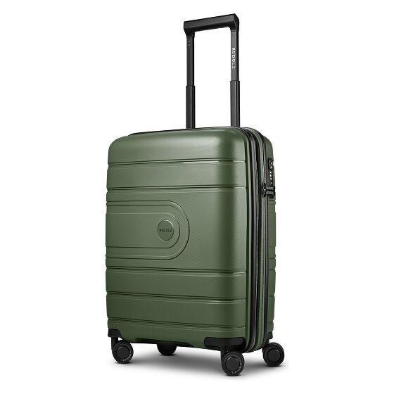 Redolz Essentials 11 4 Rollen Kabinentrolley 55 cm mit Dehnfalte