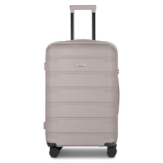 d&n South Dakota 4 Rollen Trolley M 66 cm mit Dehnfalte