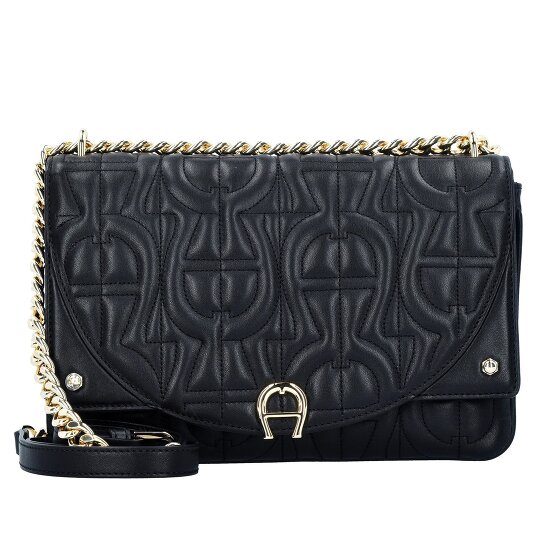 AIGNER Diadora Umhängetasche Leder 26 cm