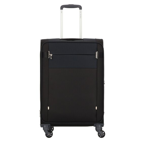Samsonite Citybeat 4 Rollen Trolley 66 cm mit Dehnfalte