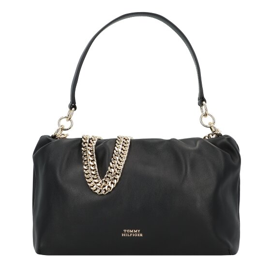 Tommy Hilfiger TH Luxe Soft Leather Schultertasche Leder 30 cm
