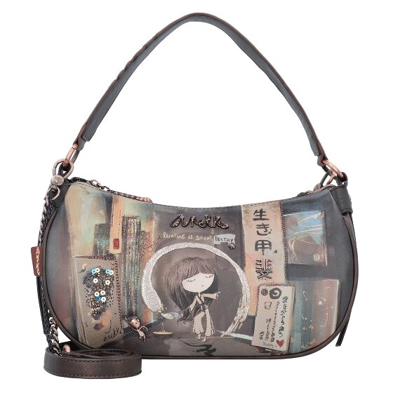 Anekke Shoen Brown Schultertasche 31 cm