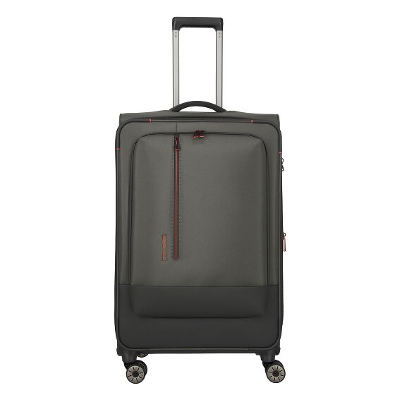 Travelite Crosslite 5.0 4 Rollen Trolley L 77 cm mit Dehnfalte