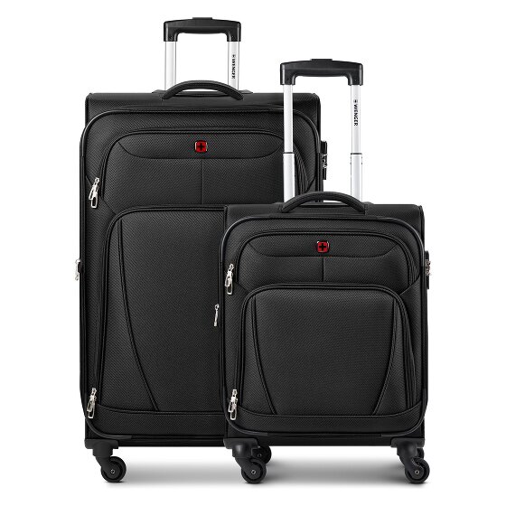 Wenger Beaumont 4-Rollen Kofferset S+L mit Dehnfalte