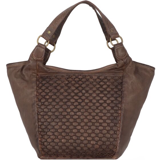 Greenland Nature Femi & Nine Schultertasche Leder 38 cm