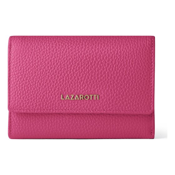 Lazarotti Bologna Leather XL Geldbörse mit Zip-Around Fach Leder 14 cm