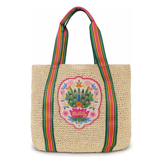 Oilily Straw Shopper Tasche 49 cm