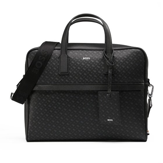 Boss Zair Aktentasche Leder 38 cm Laptopfach