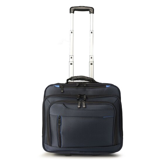 Dermata 2 Rollen Businesstrolley 38 cm Laptopfach