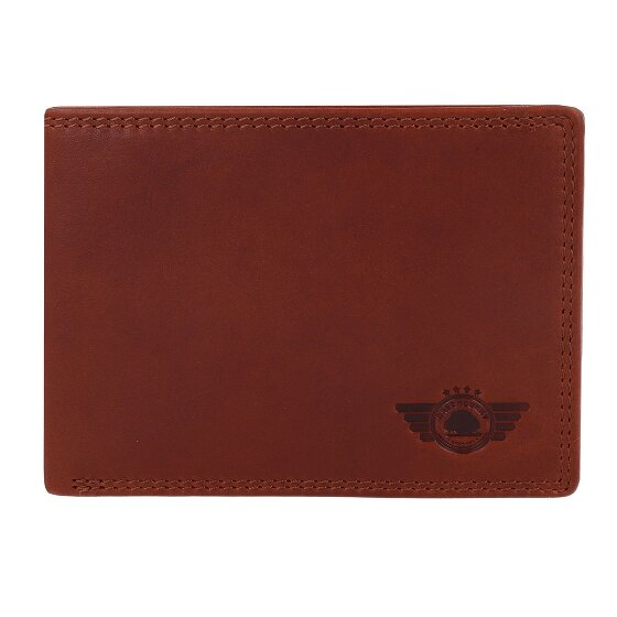 Greenburry Vintage Geldbörse RFID Schutz Leder 12.5 cm