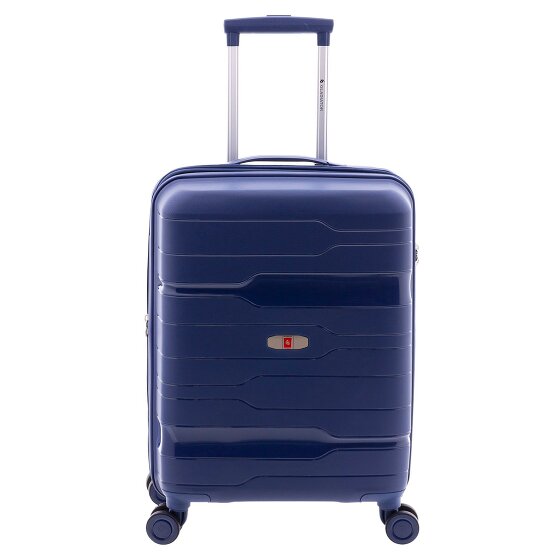 Gladiator 3800 4 Rollen Kabinentrolley 55 cm mit Dehnfalte