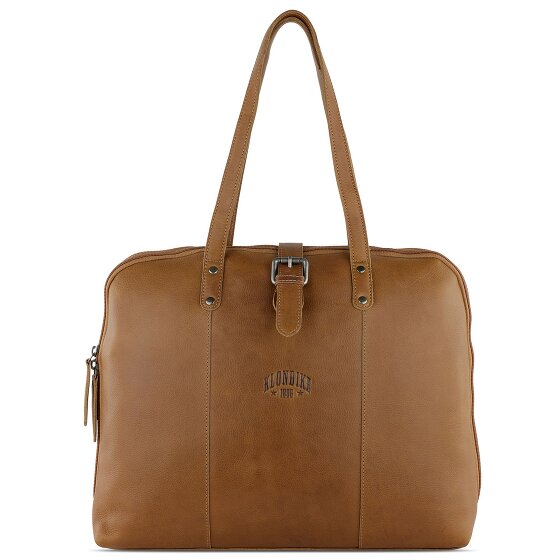 Klondike 1896 Gold Charles Aktentasche Leder 37 cm Laptopfach