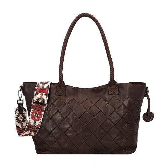 Harbour 2nd Leontina Schultertasche Leder 40 cm