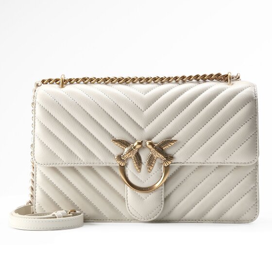 PINKO Love One Umhängetasche Leder 26.5 cm