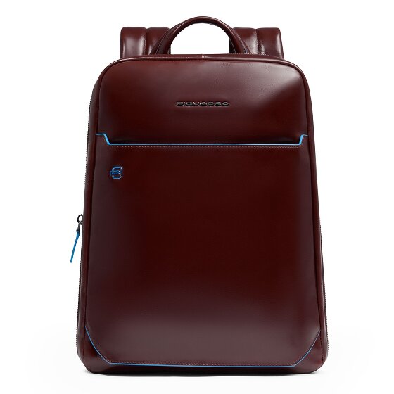 Piquadro Blue Square Daypack RFID Schutz Leder 37 cm Laptopfach