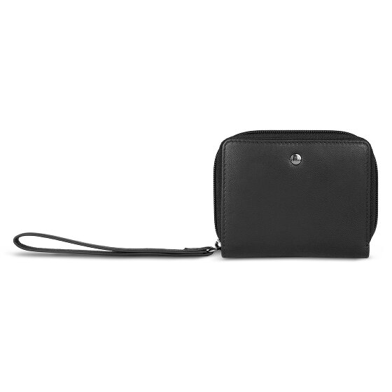 Bugatti Black Magic Geldbörse RFID Schutz Leder 11 cm