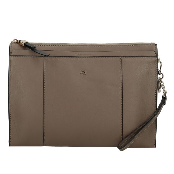 Piquadro Circle Tablet-Clutch Tasche Leder 30,5 cm