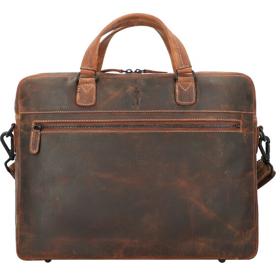 Jack Kinsky Baltimore 8 Aktentasche Leder 40 cm Laptopfach