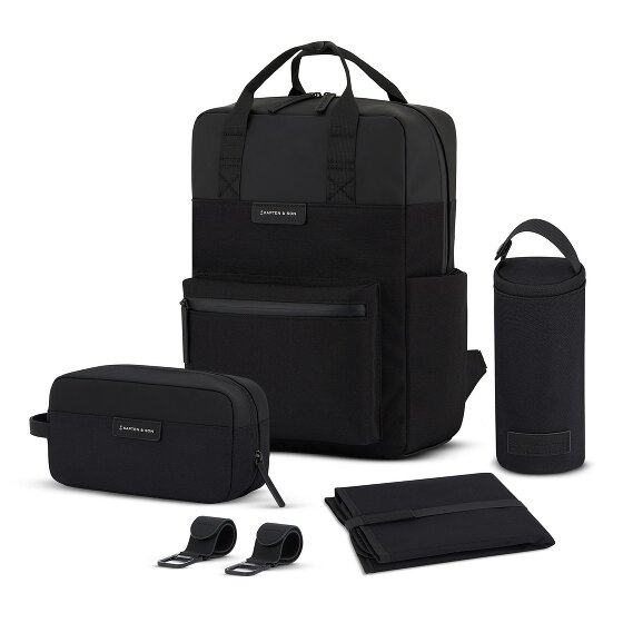 Kapten & Son Bergen Wickelrucksack Set 4 tlg. Laptopfach