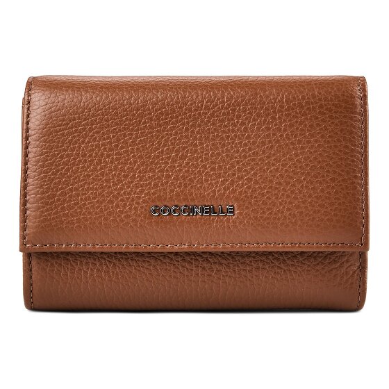 Coccinelle Metallic Soft Geldbörse Leder 14 cm