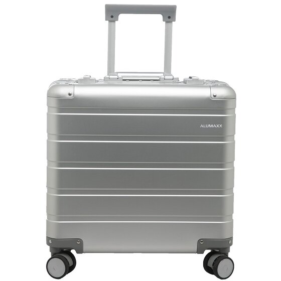 Alumaxx Gravity 4-Rollen Pilotentrolley Aluminium 44 cm Laptopfach