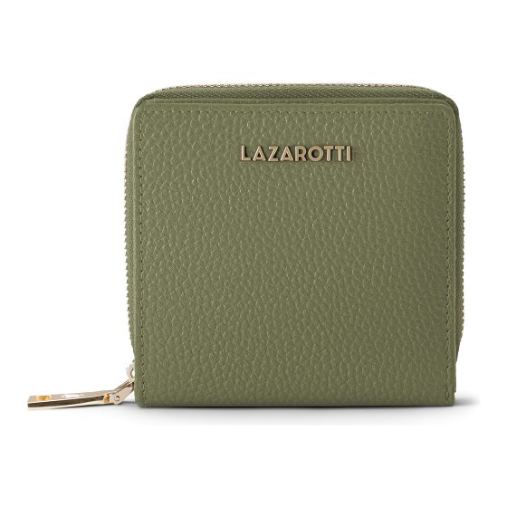 Lazarotti Bologna Leather Medium Zip-Around Geldbörse Leder 10 cm