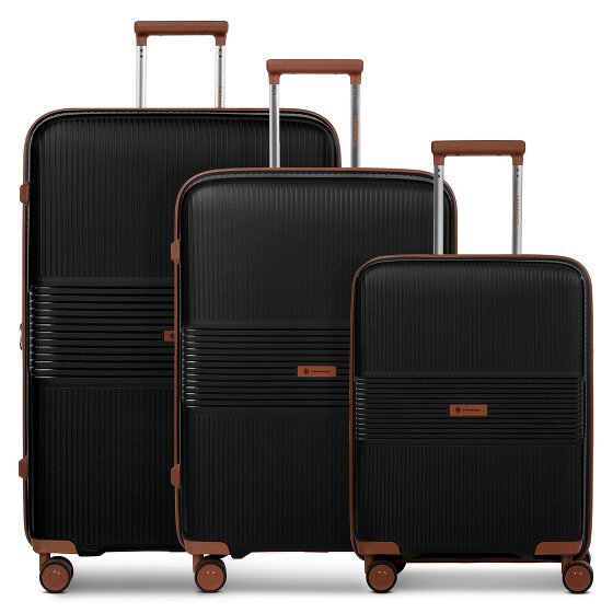 Farmhood Eco Edition 02 4 Rollen Kofferset 3-teilig mit Dehnfalte