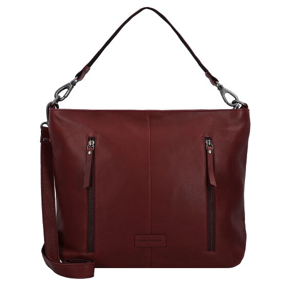 Jack Kinsky Schultertasche Leder 33 cm