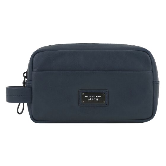 Piquadro Harper Kulturbeutel Leder 23 cm