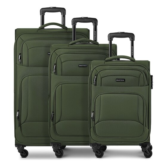 Smartbox Edition 04 4 Rollen Kofferset 3-teilig mit Dehnfalte