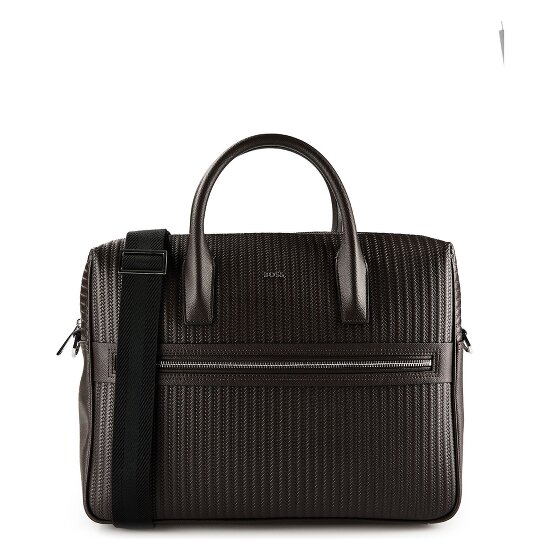 Boss Daxter Aktentasche Leder 39 cm Laptopfach